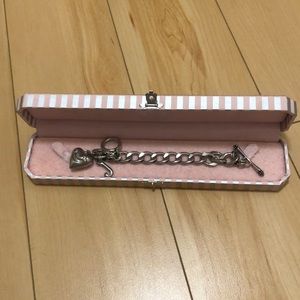 juicy couture silver charm bracelet